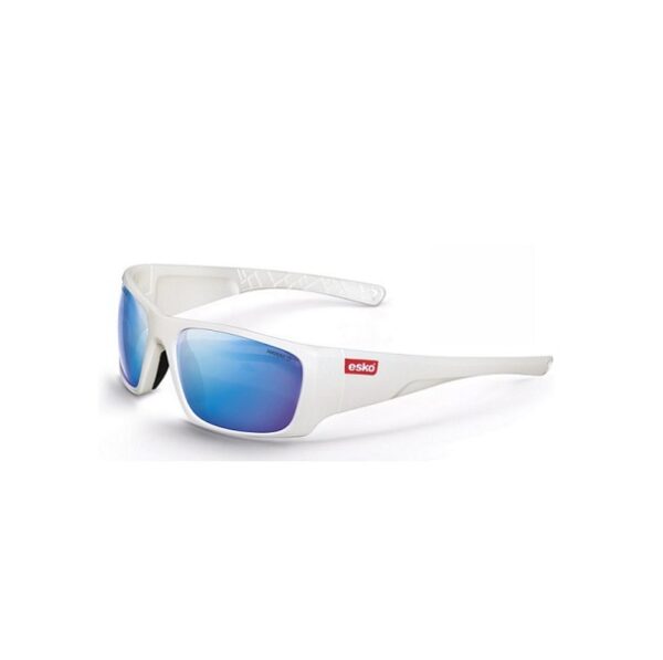 Esko Destination Safety Glasses, Hawaii Blue Mirror Lens