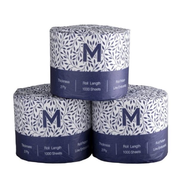 MP-Premium Toilet Tissue, 2Ply, 1000 Sheets P/Roll 18 Rolls Carton