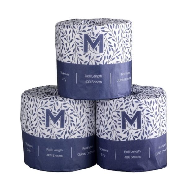 MP-Premium Toilet Tissue, 2Ply, 400 Sheets P/Roll, 48 Rolls Carton